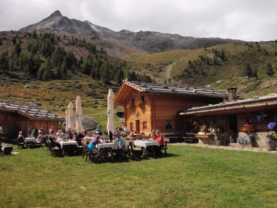 Wandeling naar de Berglalm Schnalstal september 2018