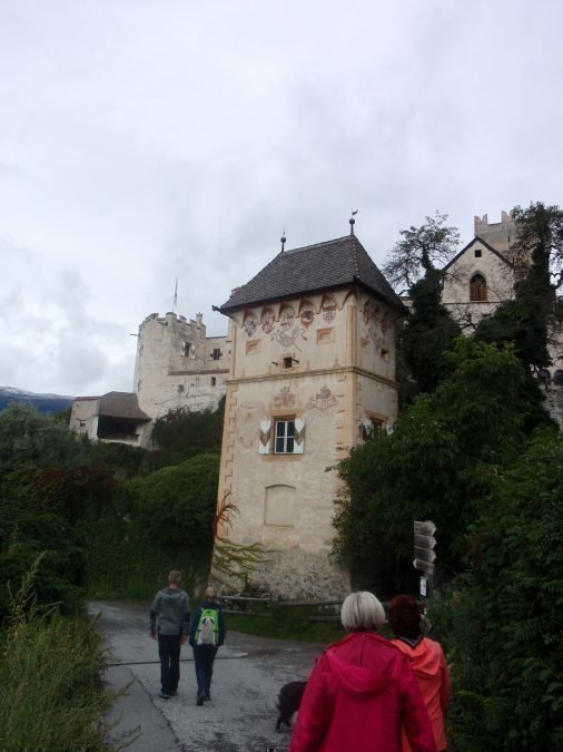 Wandeling op de Sonnensteig naar Churburg en stop bij Karl september 2017