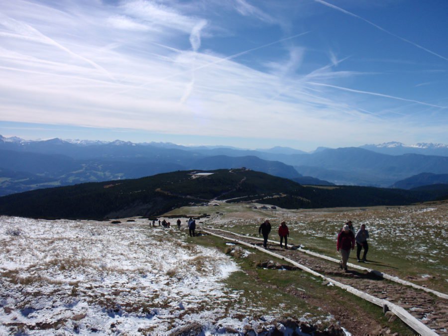 Wandeling op de Rittnerhorn oktober 2018